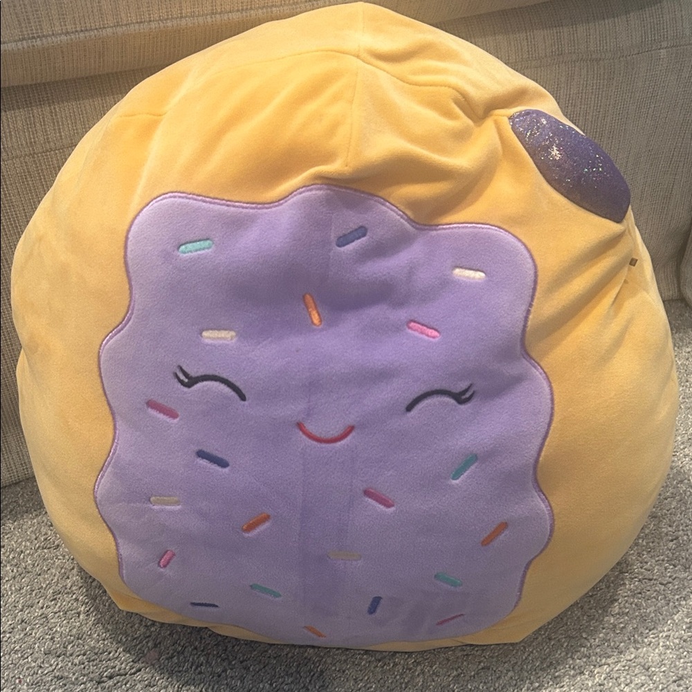 16 in Wylie Squishmallow purple toaster pastry